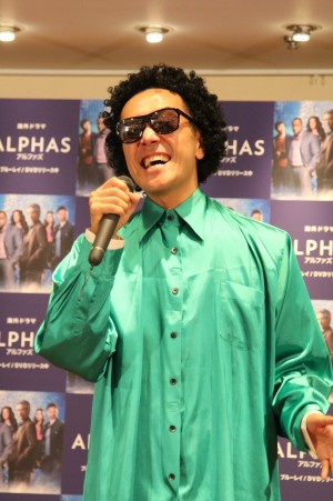 原俊作、『ALPHAS／アルファズ』ブルーレイ＆DVDリリース記念イベントにて