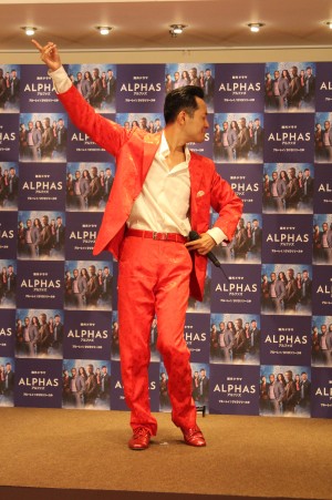 原俊作、『ALPHAS／アルファズ』ブルーレイ＆DVDリリース記念イベントにて