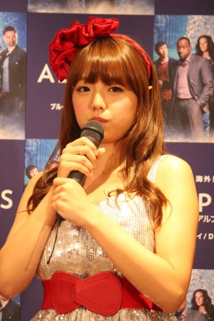 篠崎愛、『ALPHAS／アルファズ』ブルーレイ＆DVDリリース記念イベントにて