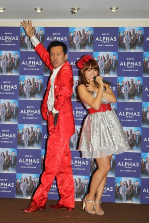原俊作、篠崎愛、『ALPHAS／アルファズ』ブルーレイ＆DVDリリース記念イベントにて