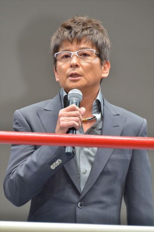 哀川翔、『タイガーマスク』スペシャルプレミア試写会にて