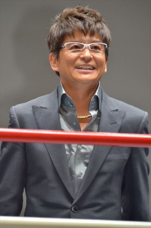 哀川翔、『タイガーマスク』スペシャルプレミア試写会にて