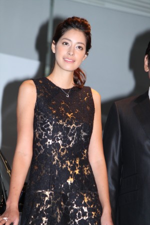 「CLUB GENT Supported by TOYOTA CAMRY」発足記念イベントに登場した森泉