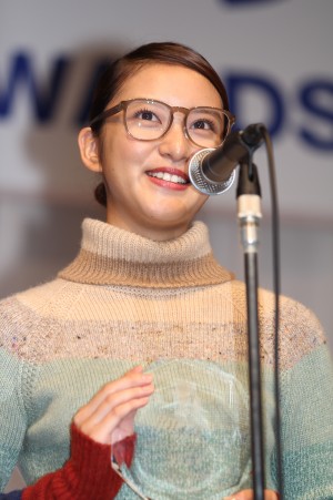 「第26回 日本 メガネ ベスト ドレッサー賞 表彰式」＜特別賞＞武井咲