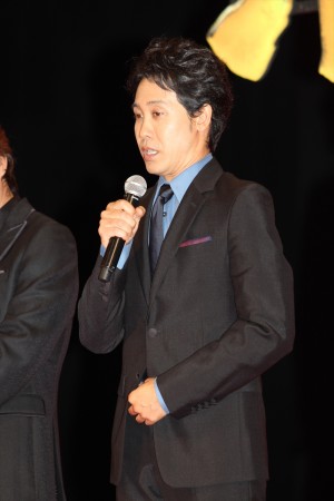 『清須会議』完成披露イベントに登場した大泉洋