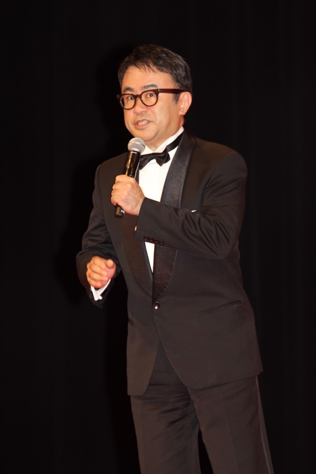 『清須会議』完成披露イベントに登場した三谷幸喜監督