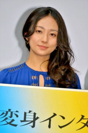 木村文乃、『変身インタビュアーの憂鬱』初回試写会にて