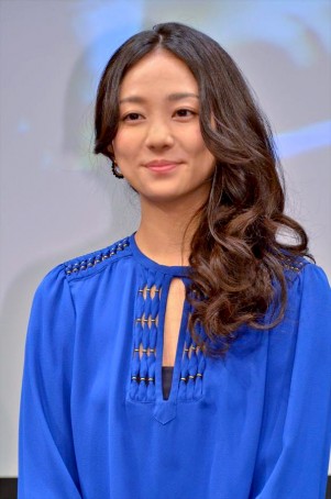 木村文乃、『変身インタビュアーの憂鬱』初回試写会にて