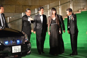 安倍晋三 内閣総理大臣、栗山千明（グリーンカーペット）