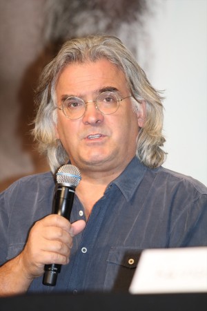 『キャプテン・フィリップス』来日記者会見に登場したポール・グリーングラス監督