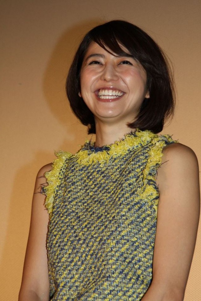 『潔く柔く きよくやわく』のスペシャル・トークイベントに登場した長澤まさみ