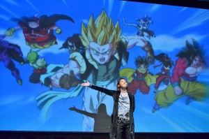 ドラゴンボールヒーローズ 邪悪龍のミッション」記者発表会に登場した谷本貴義