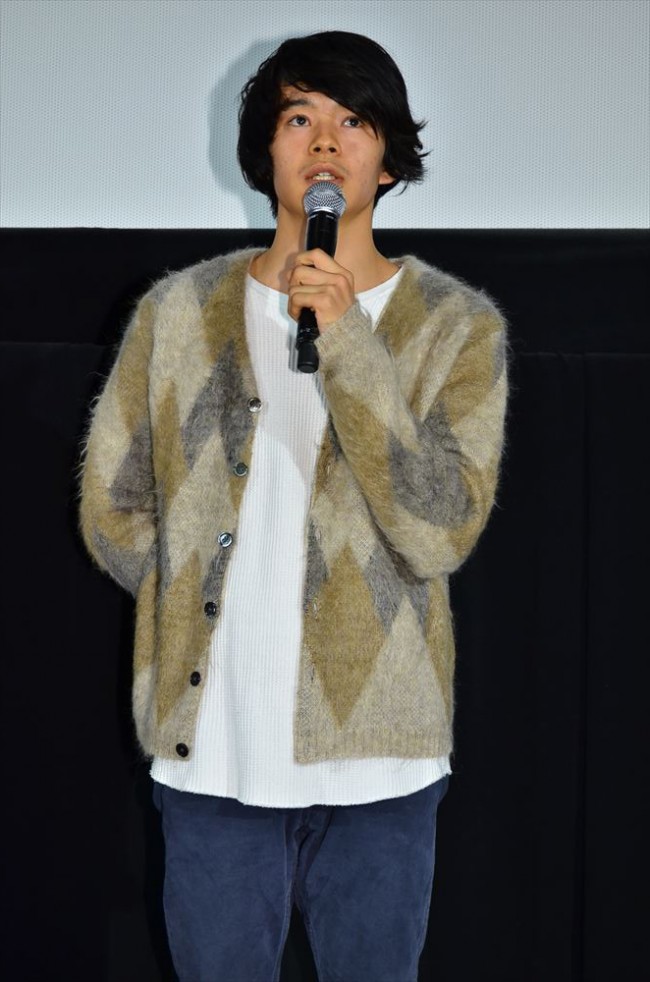 東京国際映画祭『自分の事ばかりで情けなくなるよ』の舞台挨拶に出席した池松壮亮