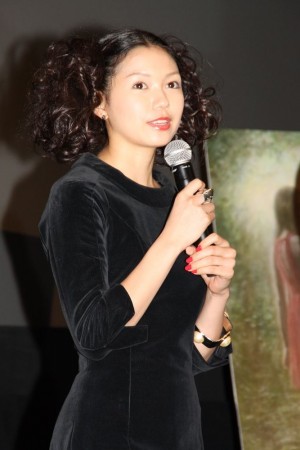 『ほとりの朔子』舞台挨拶に出席した、