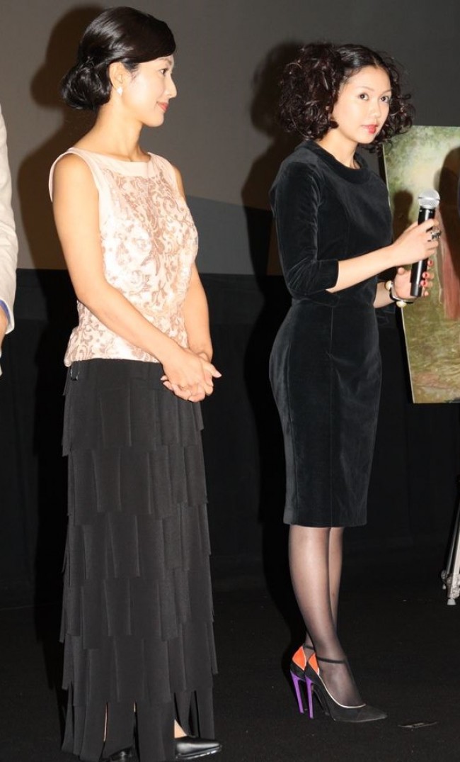 TIFF『ほとりの朔子』舞台挨拶20131019、二階堂ふみ、鶴田真由