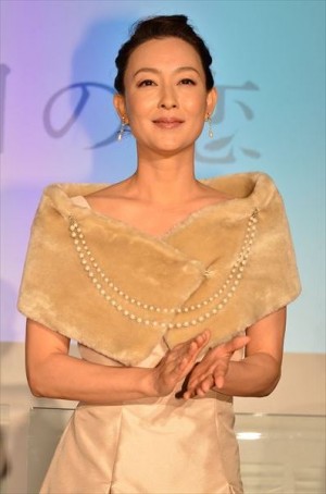 床嶋佳子、昼ドラマ『天国の恋』制作発表会見にて