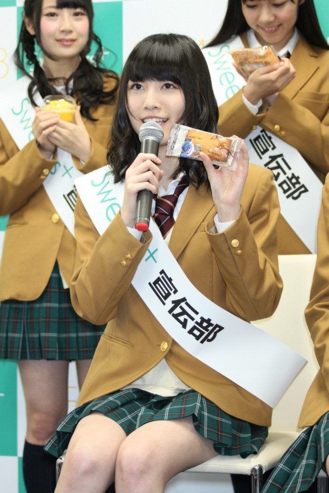 SKE48×ファミリーマート「Sweets＋宣伝部員 就任式」20131021