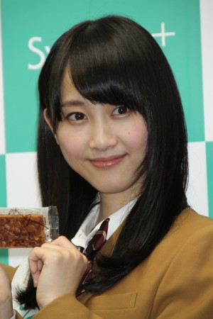 松井玲奈、SKE48×ファミリーマート「Sweets＋宣伝部員 就任式」にて