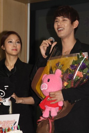 パク・ギュリ、ソン・ジェリム、『ネイルサロン・パリス～恋はゆび先から～』来日記者会見にて