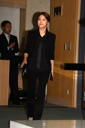 パク・ギュリ、『ネイルサロン・パリス～恋はゆび先から～』来日記者会見にて