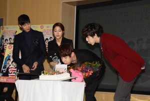 『ネイルサロン・パリス～恋はゆび先から～』来日記者会見にて