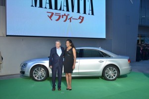 ロバート・デ・ニーロとグレース夫人、第26回東京国際映画祭『マラヴィータ』ジャパンプレミアにて