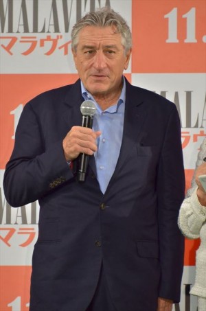 ロバート・デ・ニーロ、第26回東京国際映画祭『マラヴィータ』ジャパンプレミアにて