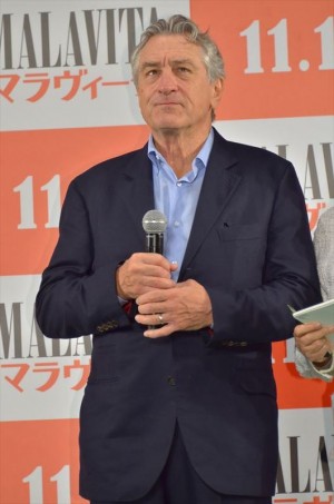 ロバート・デ・ニーロ、第26回東京国際映画祭『マラヴィータ』ジャパンプレミアにて
