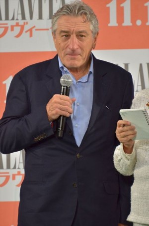 ロバート・デ・ニーロ、第26回東京国際映画祭『マラヴィータ』ジャパンプレミアにて
