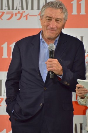 ロバート・デ・ニーロ、第26回東京国際映画祭『マラヴィータ』ジャパンプレミアにて