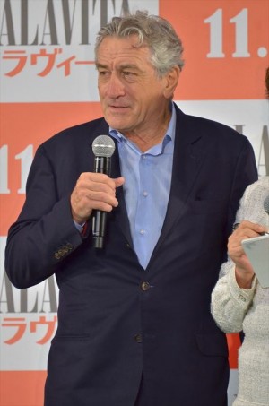 ロバート・デ・ニーロ、第26回東京国際映画祭『マラヴィータ』ジャパンプレミアにて