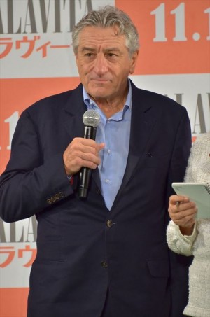 ロバート・デ・ニーロ、第26回東京国際映画祭『マラヴィータ』ジャパンプレミアにて