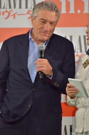 ロバート・デ・ニーロ、第26回東京国際映画祭『マラヴィータ』ジャパンプレミアにて