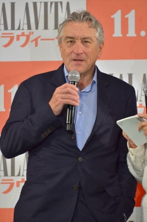 ロバート・デ・ニーロ、第26回東京国際映画祭『マラヴィータ』ジャパンプレミアにて