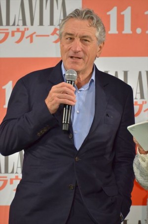 ロバート・デ・ニーロ、第26回東京国際映画祭『マラヴィータ』ジャパンプレミアにて