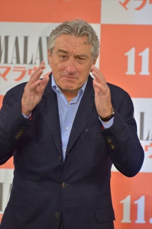ロバート・デ・ニーロ、第26回東京国際映画祭『マラヴィータ』ジャパンプレミアにて