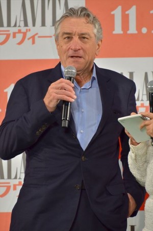 ロバート・デ・ニーロ、第26回東京国際映画祭『マラヴィータ』ジャパンプレミアにて