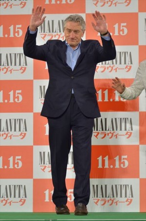 ロバート・デ・ニーロ、第26回東京国際映画祭『マラヴィータ』ジャパンプレミアにて