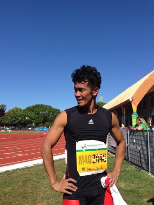 武井壮、「第20回世界マスターズ陸上競技選手権大会」200ｍ走で銅メダル