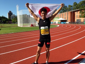 武井壮、「第20回世界マスターズ陸上競技選手権大会」200ｍ走で銅メダル