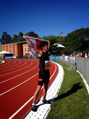 武井壮、「第20回世界マスターズ陸上競技選手権大会」200ｍ走で銅メダル