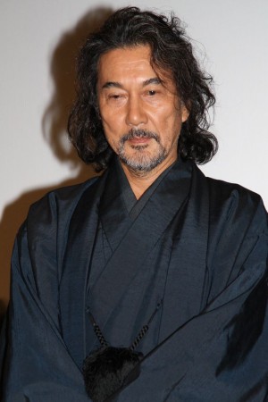 第26回東京国際映画祭クロージング作品『清須会議』の舞台挨拶に出席した役所広司