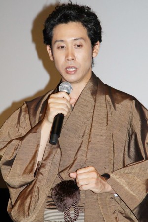 第26回東京国際映画祭クロージング作品『清須会議』の舞台挨拶に出席した大泉洋