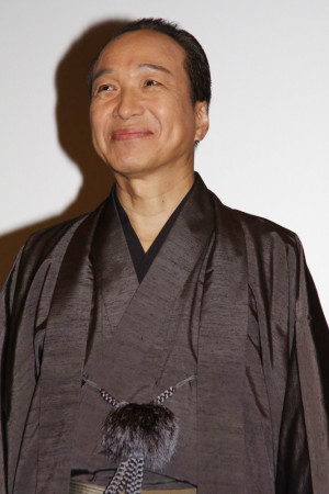 第26回東京国際映画祭クロージング作品『清須会議』の舞台挨拶に出席した小日向文世