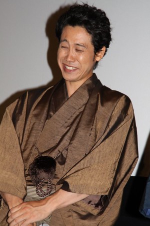 第26回東京国際映画祭クロージング作品『清須会議』の舞台挨拶に出席した大泉洋