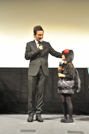 中村獅童＆信太真妃、『マッキー』日本語吹き替え版完成披露試写会にて