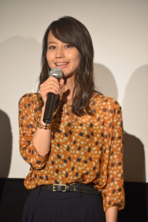 堀北真希、『麦子さんと』兄妹試写会・フォトセッションにて