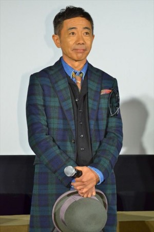 木梨憲武、『ウォーキングwithダイナソー』製作発表会見に登場