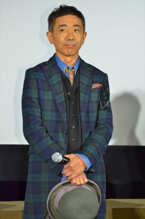 木梨憲武、『ウォーキングwithダイナソー』製作発表会見に登場