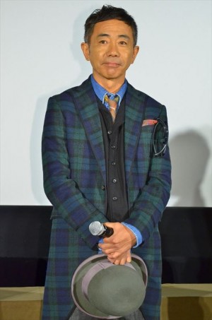 木梨憲武、『ウォーキングwithダイナソー』製作発表会見に登場